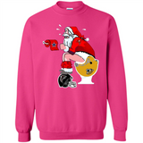 Tampa Bay Buccaneers Santa Claus Toilet