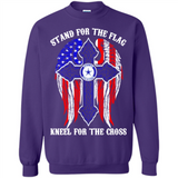Dallas Cowboys - stand for the flag kneel for the cross