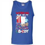 Working On My Santa Body Funny Christmas Gift Sleeve Xmas - Tank Top