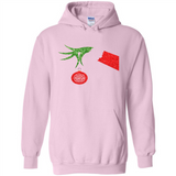 Funny Grinch Hand holding Firefighter ornament Christmas Sporty T-Shirt - Hoodie