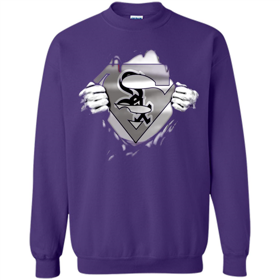 Chicago White Sox And Superman Fans - Sweatshirt