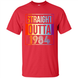 Retro Straight Outta 1984 34 Years Old - Shirt