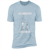 Chicago White Sox GrandFather Like GrandSon - Premium Short Sleeve T-Shirt