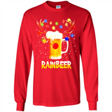 Rainbeer Christmas Reindeer Beer Drinking