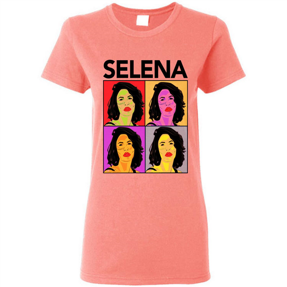 Selena Quintanilla Pop Art - Ladies Short-Sleeve