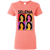 Selena Quintanilla Pop Art - Ladies Short-Sleeve