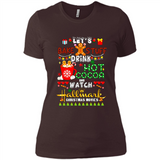 Let's Bake Stuff Drink Hot Cocoa Hallmark-Christmas Movies Sweatshirt PINGPONG