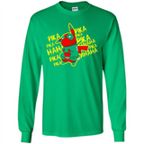 Pikachu Deadpool T-Shirt PINGPONG - Long Sleeve T-Shirt