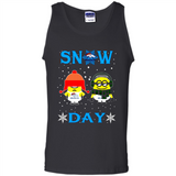 Snow Day Shirt For Denver Broncos Vs Minion Fans pingpong