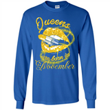 Queens Are Born In November Sexy Lips Lipstick