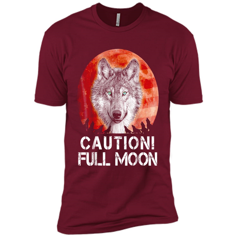 Caution Full Moon Werewolf