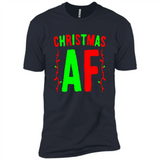 Christmas Ugly Sweater Christmas AF - Premium Short Sleeve T-Shirt