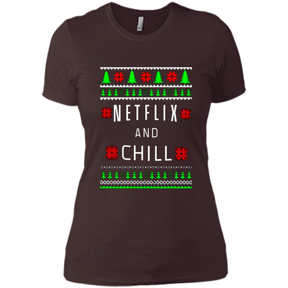 Netflix And Chill Christmas sweater PINGPONG
