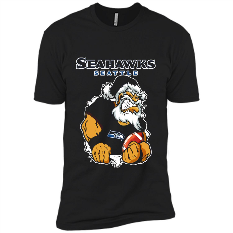 Grumpy Santa Claus Seahawks Seattle Football Team PINGPONG