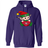 San Francisco 49ers ELF Elves Grinch Santa Claus