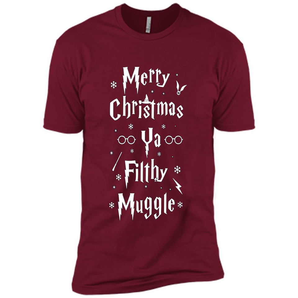 Merry Christmas Ya Filthy Muggle Christmas Sweatshirt PINGPONG