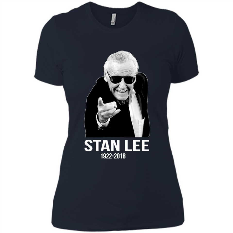 Stan Lee Rip 1922-2018 - Ladies' Boyfriend T-Shirt