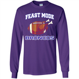 Feast Mode Broncos Shirt - Denver Turkey Thanksgiving