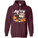 Grumpy Santa Claus Jets Football Team PINGPONG