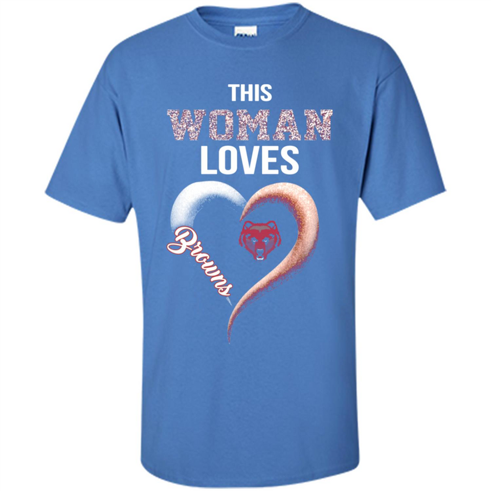 This Woman love Browns NFL football team - Shirt