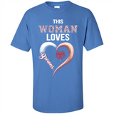 This Woman love Browns NFL football team - Shirt