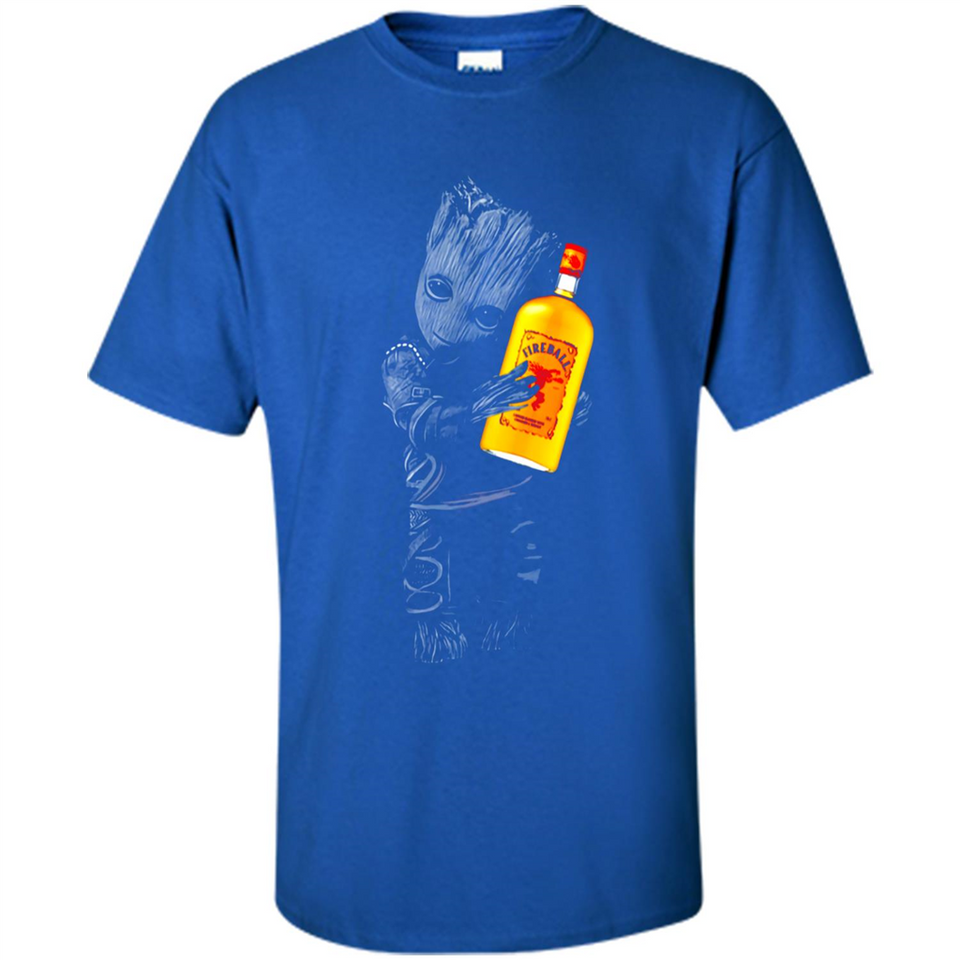 Groot hug Fireball Cinnamon Whisky PING PONG