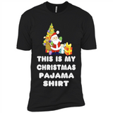 This is My Christmas Pajama Shirt - Santa Bear Tree Gift Tee