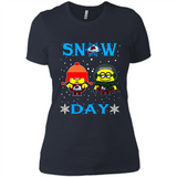 Snow Day Shirt For Colorado Avalanche Vs Minion Fans pingpong
