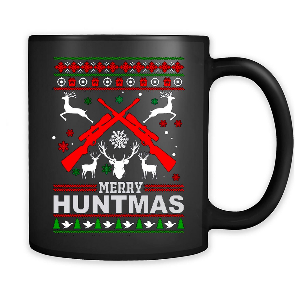 Merry Huntmas Christmas sweater PINGPONG