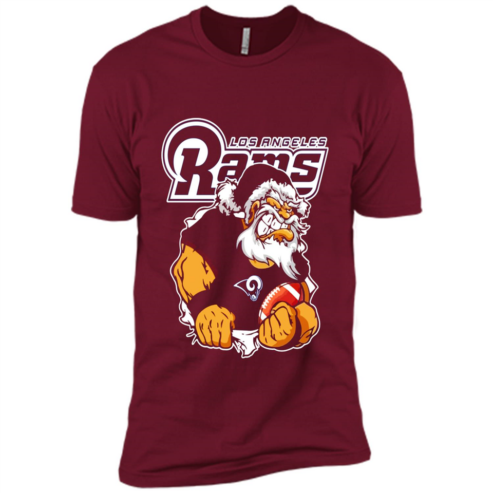 Grumpy Santa Claus Los Angeles Rams Football Team PINGPONG