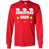 Christmas Crew Gifts Santa Elves Reindeer - Long Sleeve T-Shirt