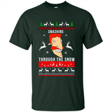 Nigel Thornberry Smashing through the snow Christmas sweatshirt PINGPONG
