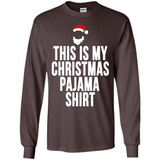 This is my pajama Tshirt Christmas - Long Sleeve T-Shirt