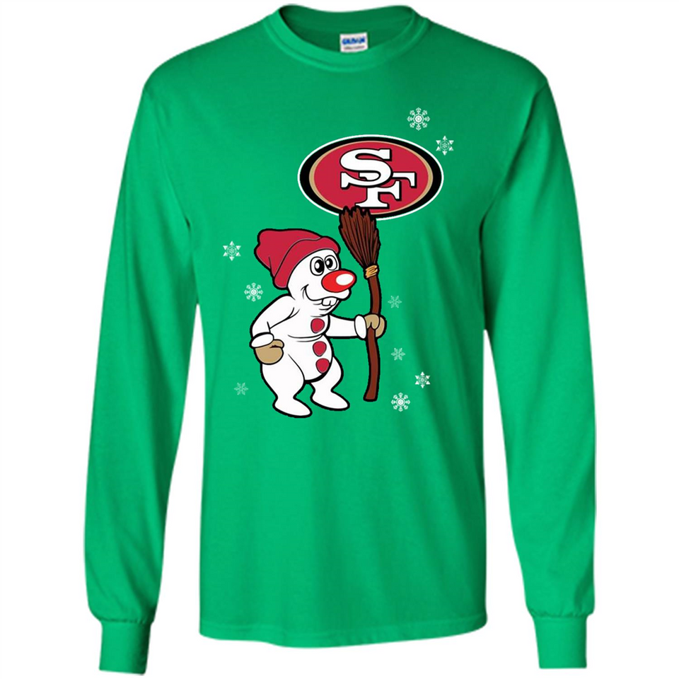 San Francisco 49ers Snowman