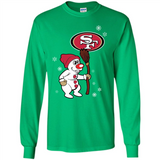 San Francisco 49ers Snowman