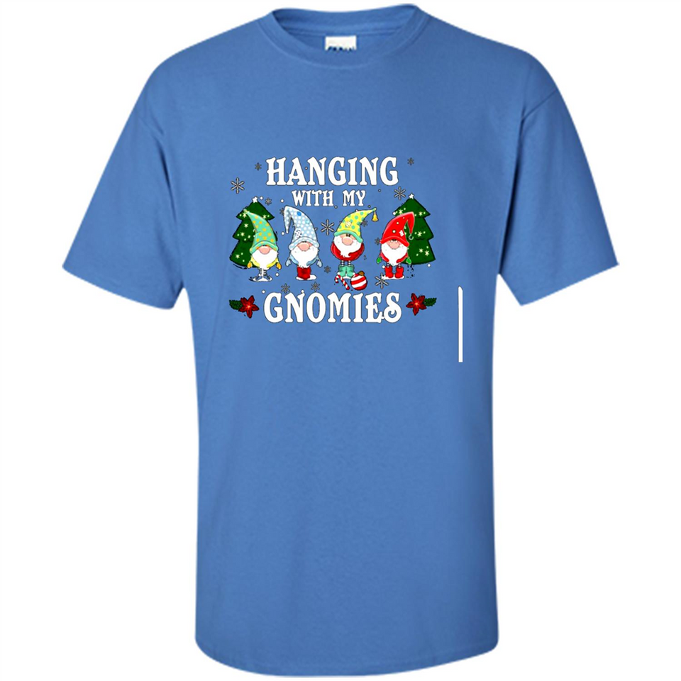 Christmas Garden Gnome Hanging With My Gnomies - Shirt