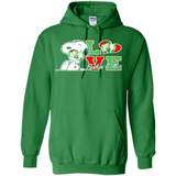Snoopy loves NBA Boston Celtics - Hoodie