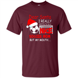 Dear Santa I Really Did Try To Be A Nice Soccer Mom Sweatshirt - Shirt