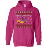 Merry Christmas Forklift ugly sweatshirt PINGPONG