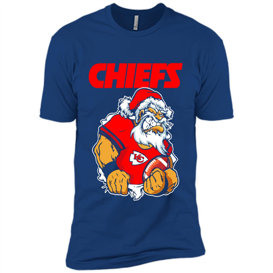Grumpy Santa Claus Kansas City Chiefs Football Team PINGPONG