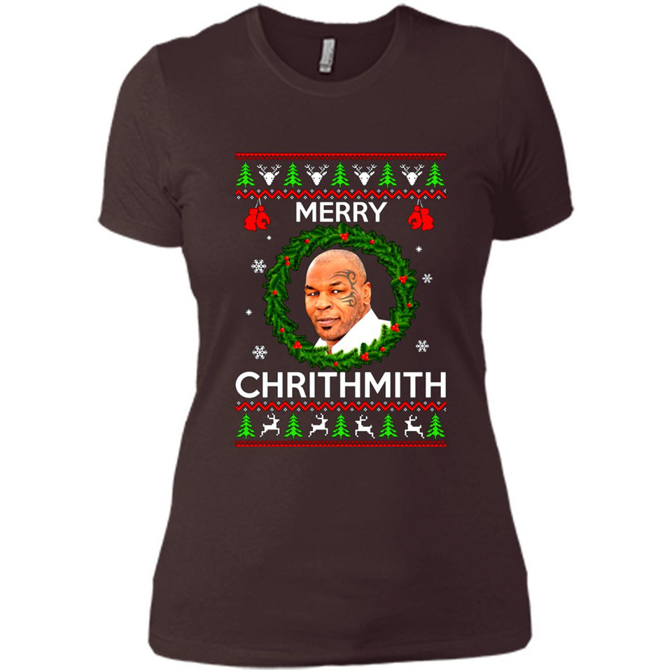 Mike Tyson Merry Chritmith Christmas Sweatshirt PINGPONG