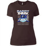 Police Daddy Shark Blue Line Tee