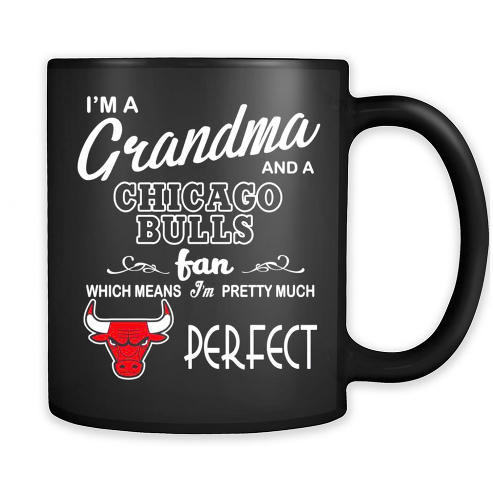 I'M A Grandma And A Chicago Bulls Fans