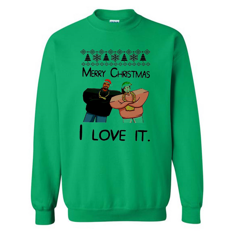 Drake Merry Christmas I love it sweatshirt PINGPONG - Sweatshirt