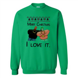Drake Merry Christmas I love it sweatshirt PINGPONG - Sweatshirt