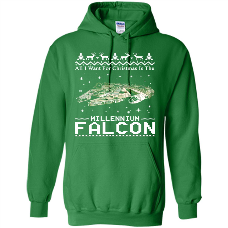 All I Want For Christmas Is The Millennium Falcon ugly PINGPONG