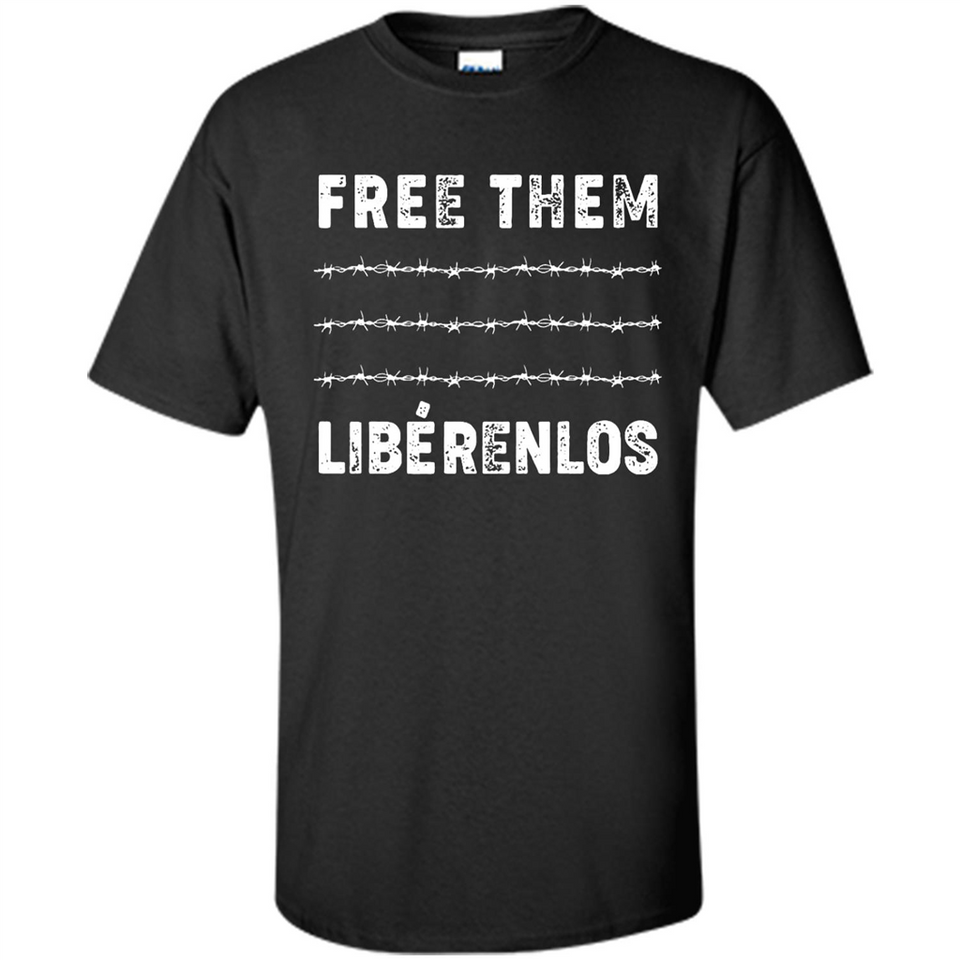 Peaceful Communities- Free Them Liberenlos Shirt PINGPONG - Shirt