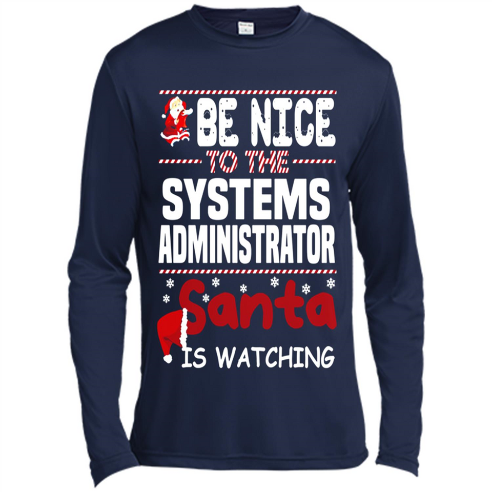 Administrator system Santa - Canvas Long Sleeve T-Shirt
