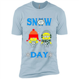 Snow Day Shirt For Green Bay Packers Vs Minion Fans pingpong