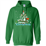 Christmas Ugly Sweater Animal Tree Pine Merry Christmas - Hoodie